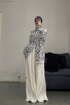 MUTEDANCE Elastic Waist Wide Leg Pants MD22SS25 Off-White PM38